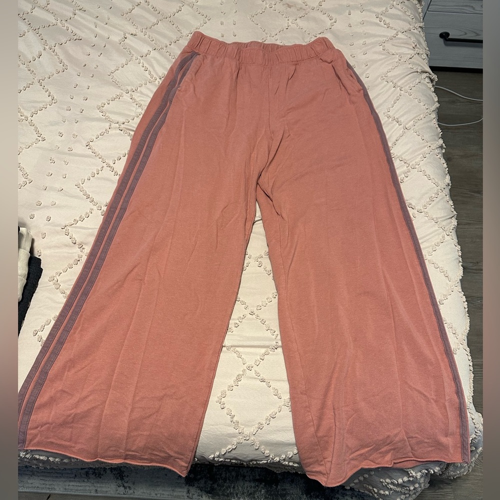 Offline by Aerie track wide leg sweatpants